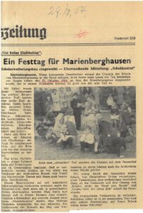Ein Festtag für Marienberghausen