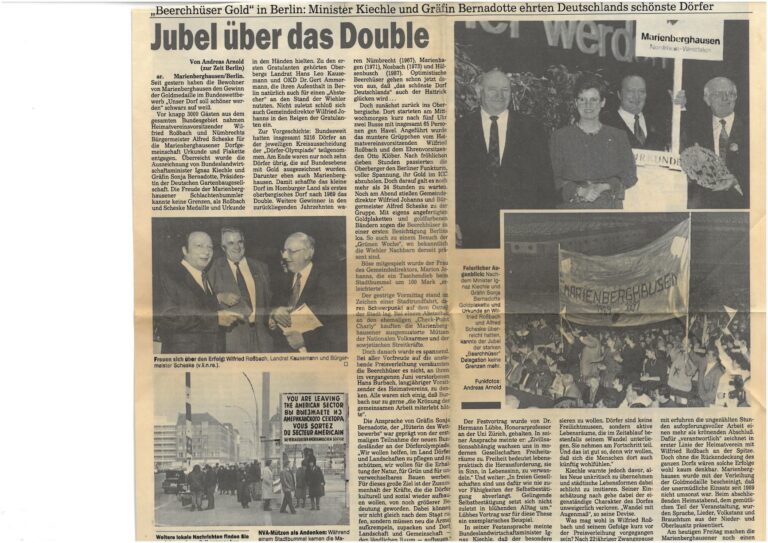 Jubel über das Double
