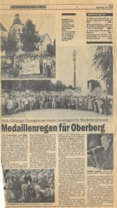 Medaillenregen für Oberberg