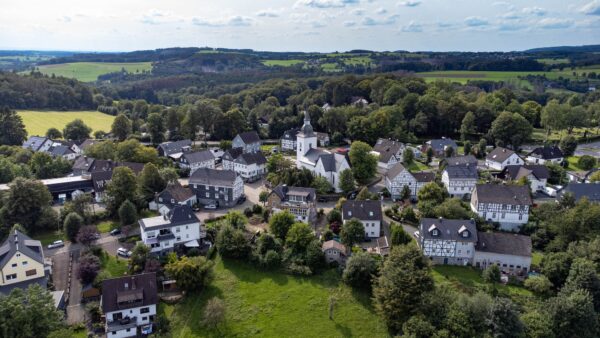Berchhusen aus der Luft