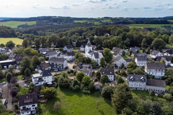 Berchhusen aus der Luft