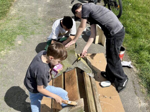 Arbeitseinsatz Frühling