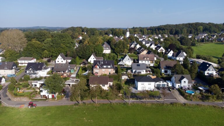 "Im Leesiefen" im Vordergrund